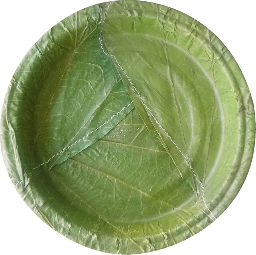 Complete eco tableware setup