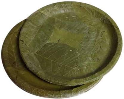 10" Round Leaf Plate